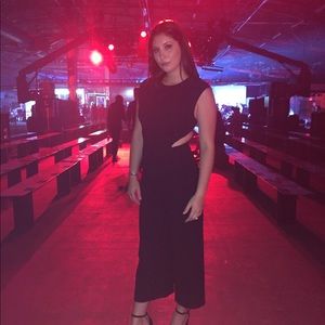 EUC ZARA jumpsuit black size M